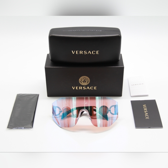 NEW VERSACE SUNGLASSES VE2258 1002MA VERSACE EYEWEAR MOD 2258 1002/MA - Picture 11 of 11
